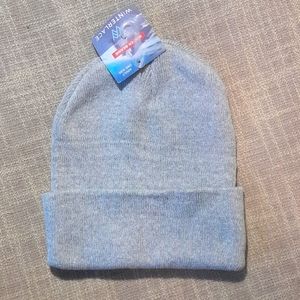 Winterlace Winter Beanie. Cap. Unisex. Gray.